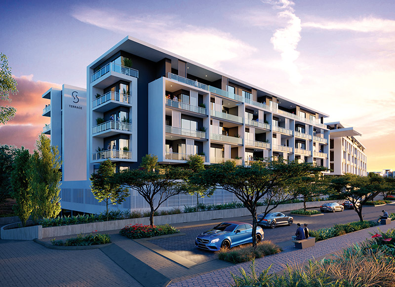 Sandton Gate residential development has 137 two and three bedroom exclusive apartments and four bedroom penthouses