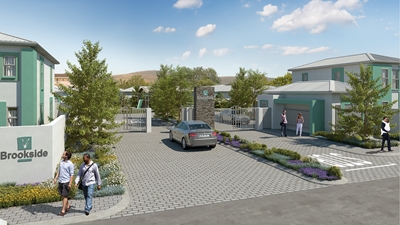 Brookside is a secure new development with freestanding homes, double garages and private gardens